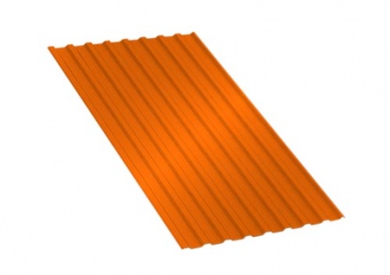 Профнастил R-20 1150/1100 мм 0.45 RAL2004